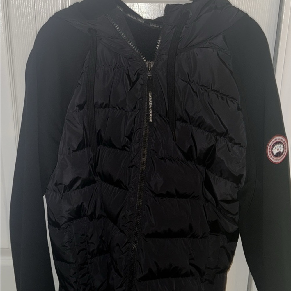 Canada Goose Black Knit Jacket